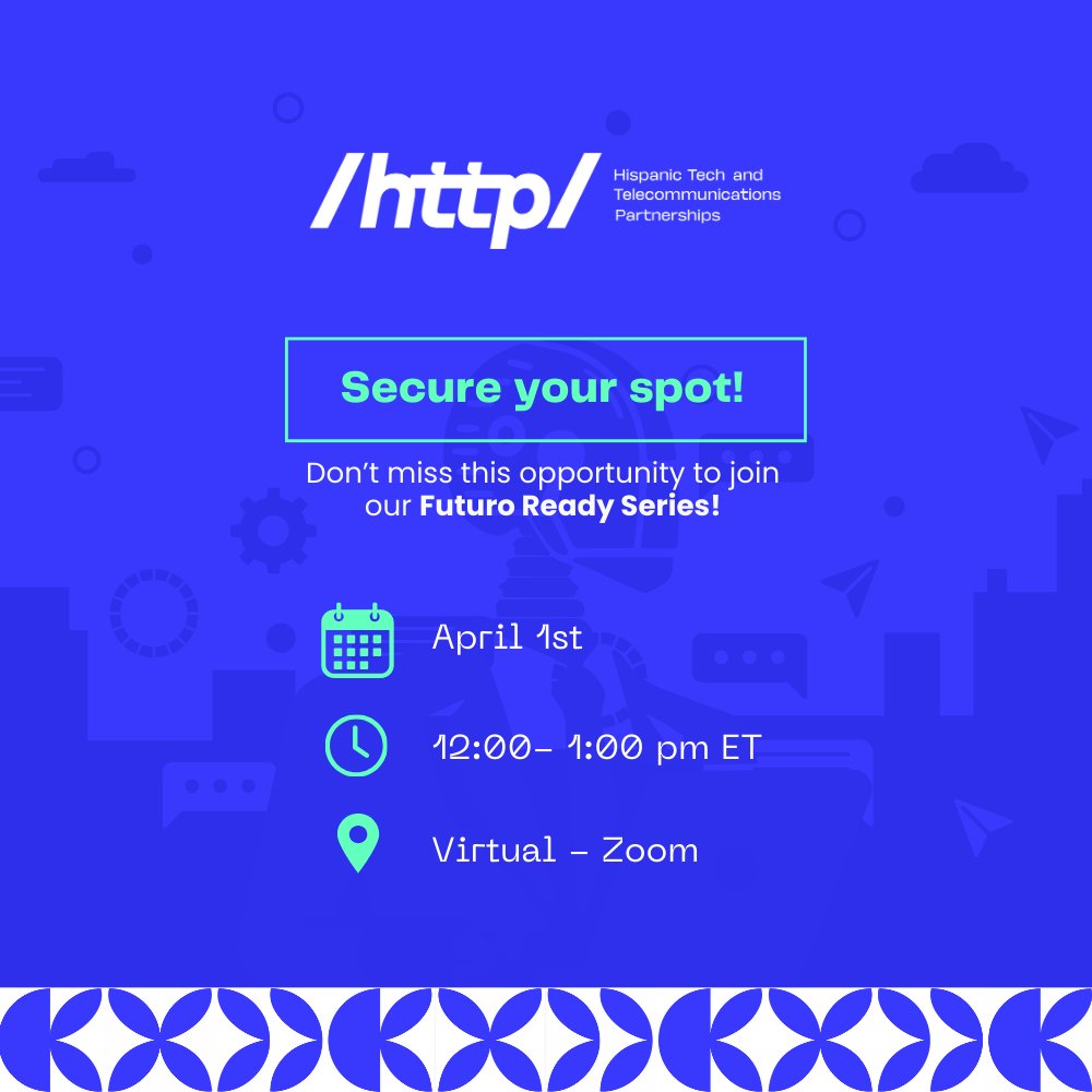 Did you know? Many small business owners struggle to adopt AI &amp; digital tools due to cost &amp; knowledge gaps.

Join our webinar to learn how technology can streamline operations &amp; fuel growth!

April 1st | 12-1 PM ET |  Virtual
RSVP here forms.gle/R7QRKA6AJFXsyM…
#FuturoReadySeries