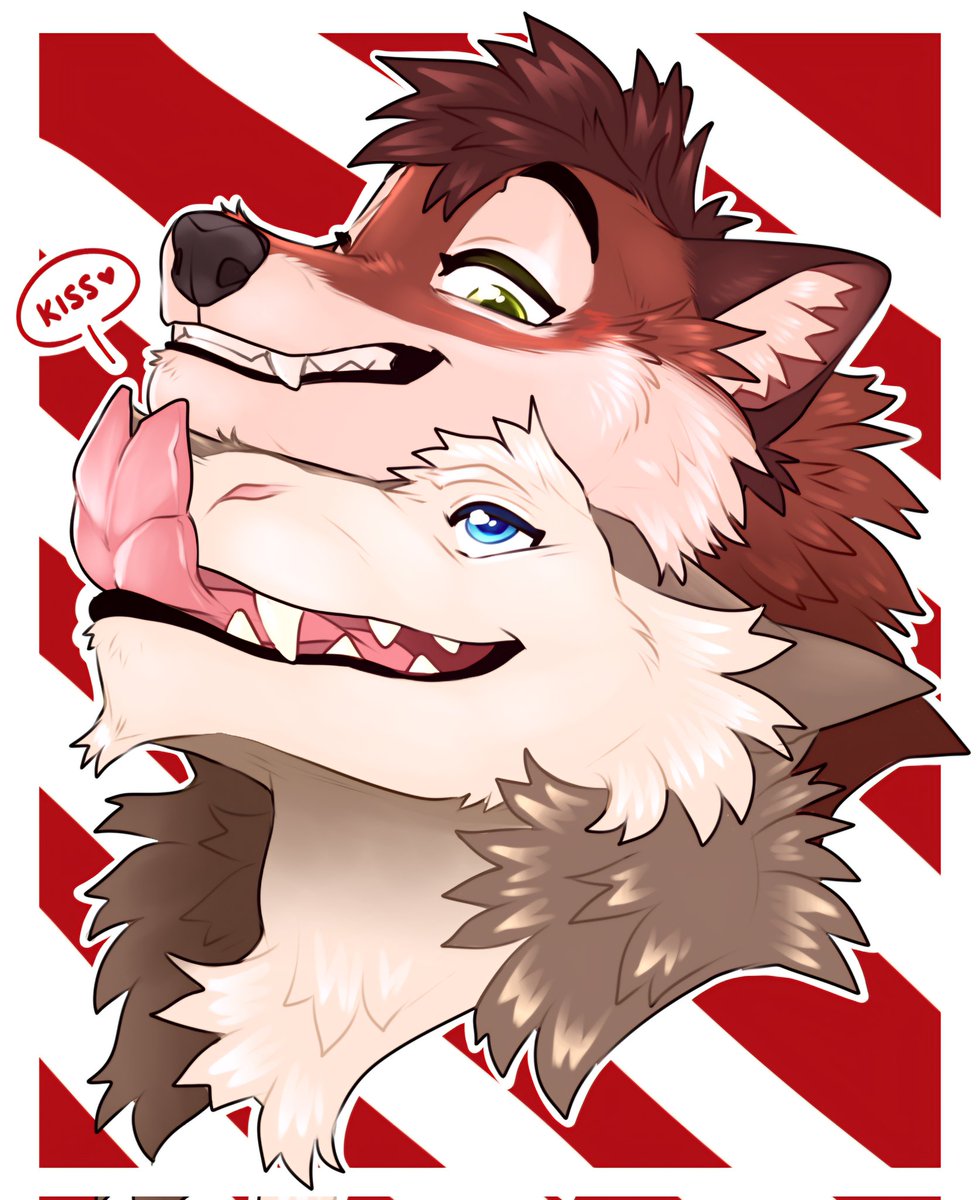 Sneaky sergal smooches