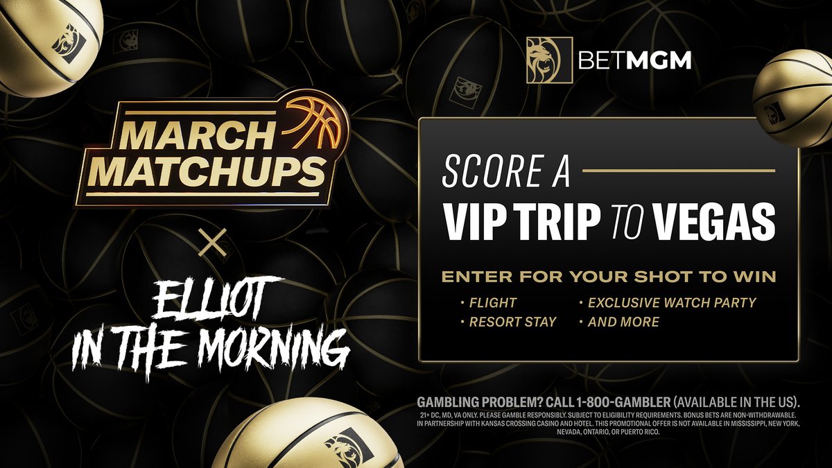 Want to score big? Join us today at <a href="/BetMGM/">BetMGM 🦁</a> Sportsbook at MGM National Harbor from 5 PM-7PM for your chance to win:

✈️ Flight for 2 to Vegas
🏨 2-night stay at The Cosmopolitan
🎉 VIP access to the BetMGM Party
🍽️ Dinner at Emmit’s on the Strip

Details: mgm.mgmnationalharbor.com/aduysnmc