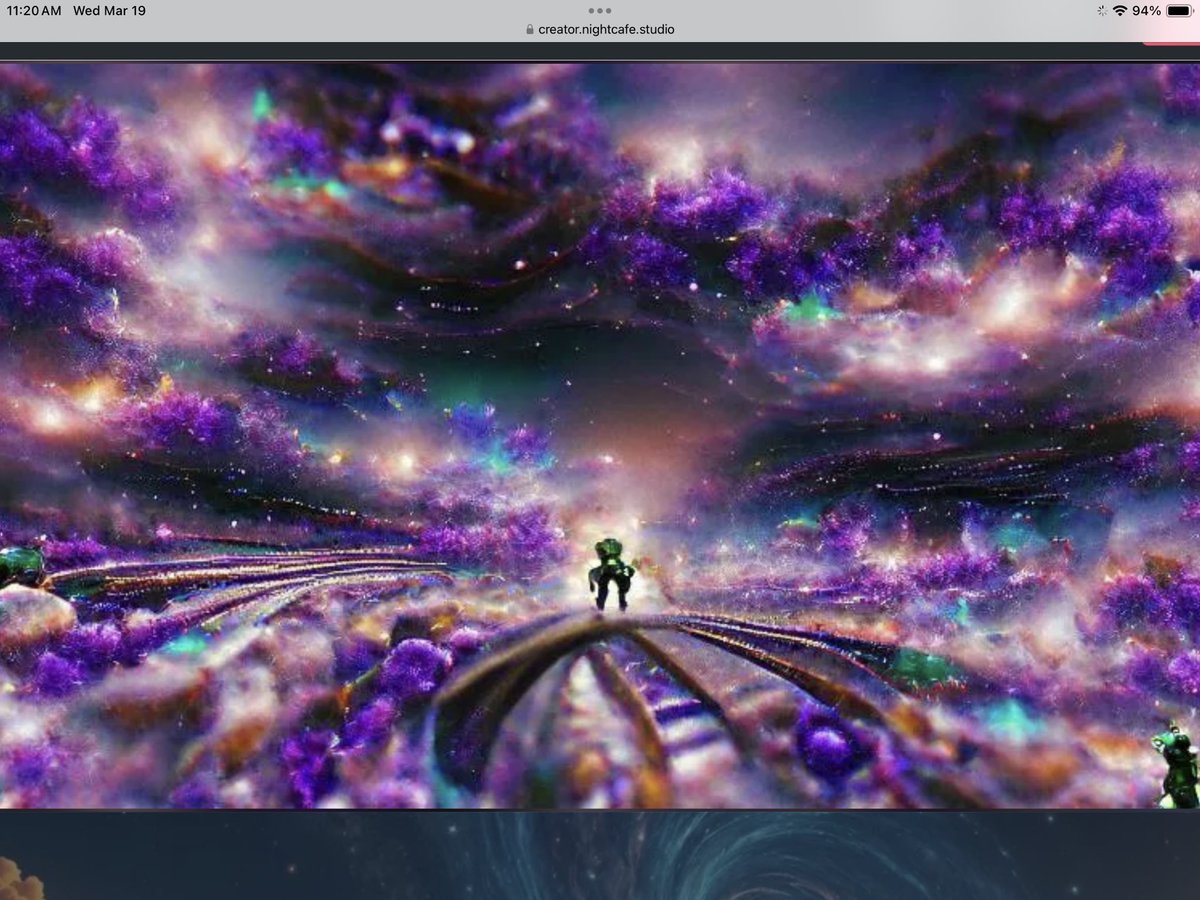 tblend3's tweet image. Deaths born

 #Infinities guide to
forever’s stimulus 
Black cat nights opulent
cobalt,magenta smoke puffs
billow about gleamed diamond dust
All but homes to wander in
Each micro soul given promise
We are made likeness from
compounds that form a love

#vss365 #BraveWrite #inkMine