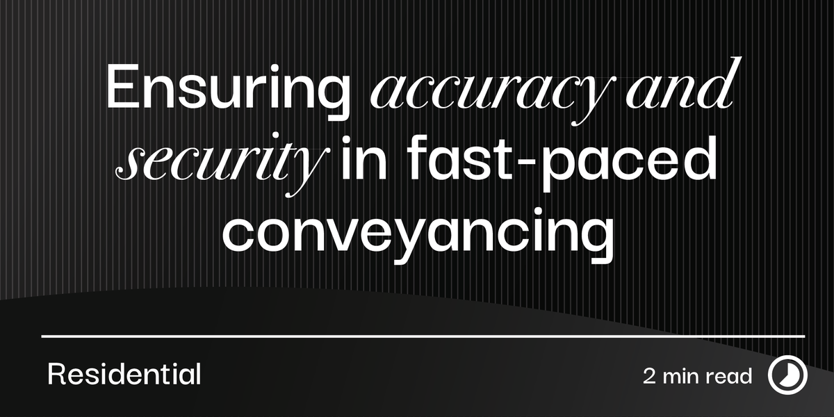 Conveyancing requires accuracy and security. Discover how our team manages every detail with precision to protect our clients: loom.ly/Nv9Izdc
#NCW2025 #PropertyLaw #BirkettLong