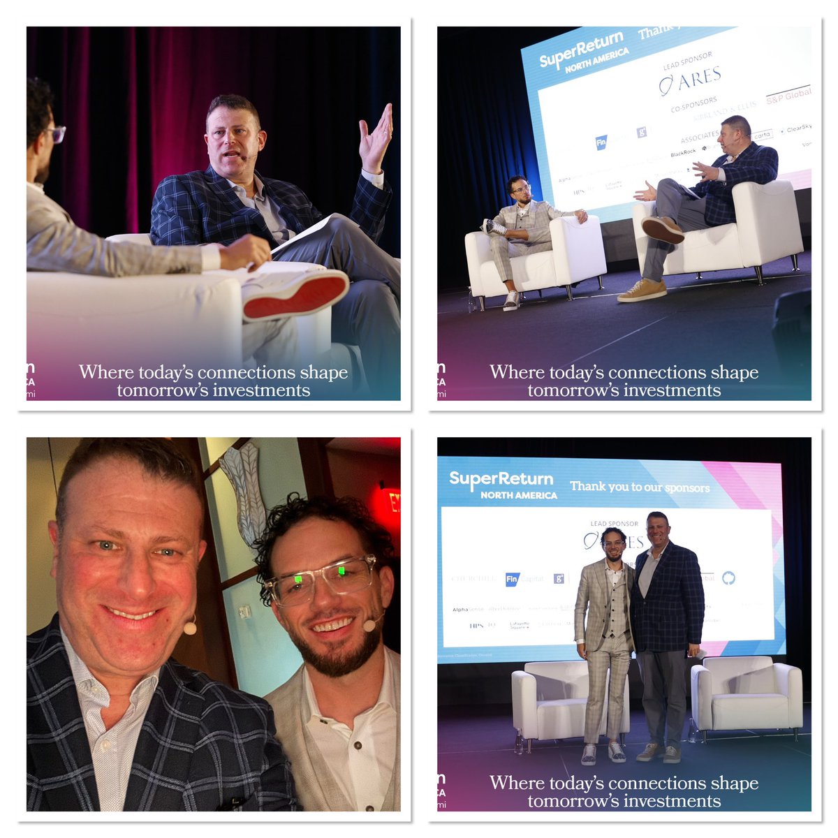 Thank you <a href="/SuperReturn/">SuperReturn</a> for powering my conversation with Head 🏈 Coach Mike McDaniel. Great discussion. Shout out to my teammates at <a href="/ProsekPR/">Prosek Partners</a>.