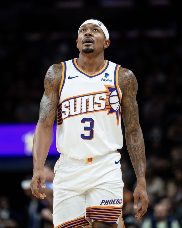 TheNBACentel's tweet image. Bradley Beal (healthy) remains out with no timetable for return.

(Via @ChrisBHayne)