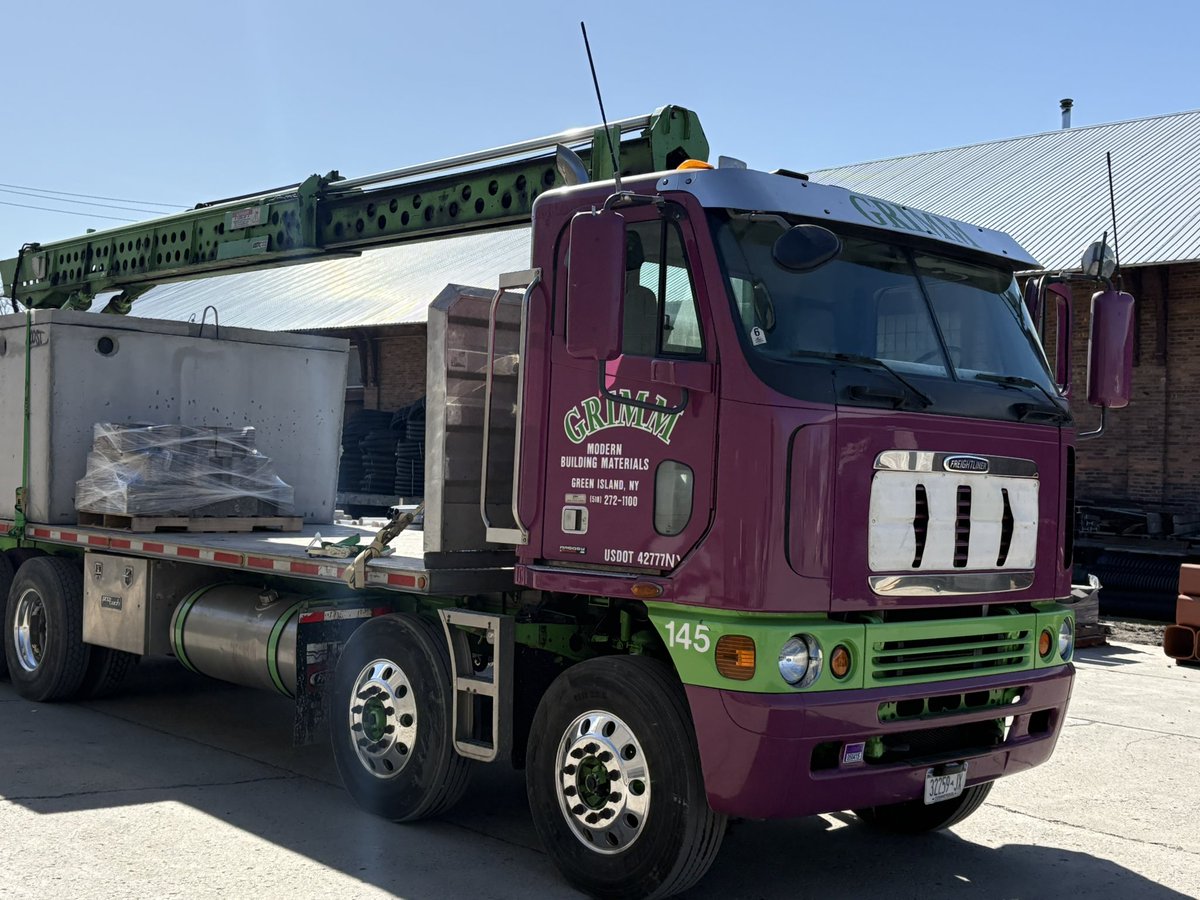 Business Agent Stan Koniszewski and Patrick Wilson stopped by Grimm Building Materials to talk with members. Patrick helped a couple gentlemen, in teamsters spirit, load their concrete on the truck! Teamsters always lending a hand and working together! <a href="/Quacky294/">Tom Quackenbush</a> <a href="/KoniszewskiStan/">Stan Koniszewski</a>