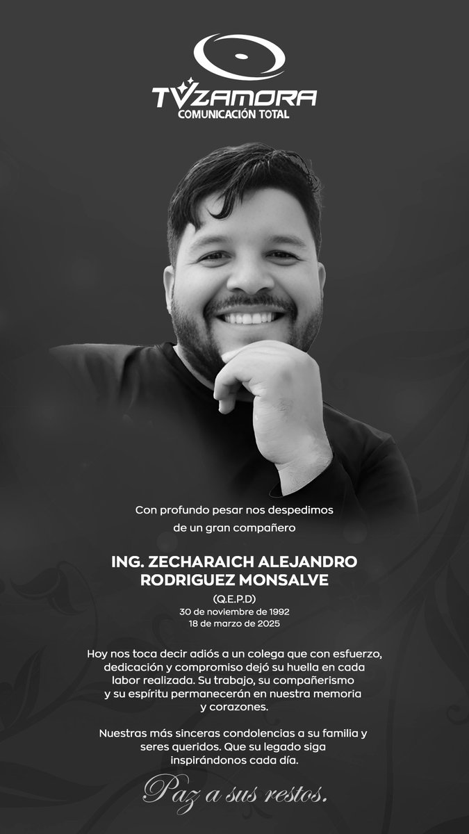 TV ZAMORA, C.A. (@tvzamorave) on Twitter photo 