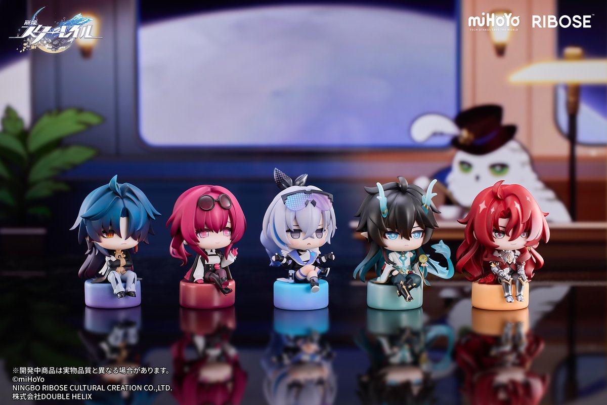 RIBOSE_JP's tweet image. 「新商品案内①」
「崩壊:スターレイル」×RIBOSE
ミスタ一フク郎のスタジオへようこそ!
今宵はゲスト様たちをご紹介致します!
新作「ミスタ一フク郎のスタジオ」シリーズ、ご楽しみにしてください。
#スターレイル
@houkaistarrail