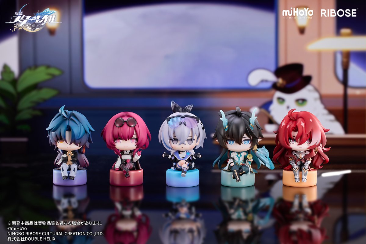 RIBOSE_JP's tweet image. 「新商品案内①」
「崩壊:スターレイル」×RIBOSE
ミスタ一フク郎のスタジオへようこそ!
今宵はゲスト様たちをご紹介致します!
新作「ミスタ一フク郎のスタジオ」シリーズ、ご楽しみにしてください。
#スターレイル
@houkaistarrail