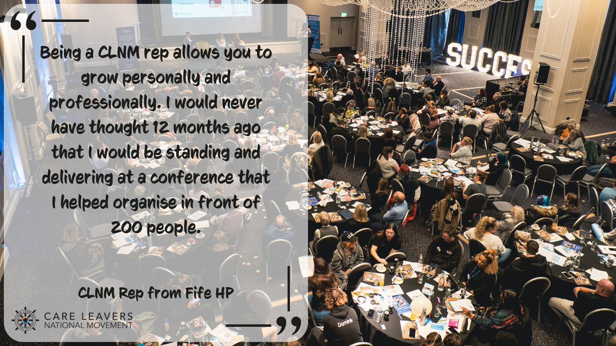 "12 months ago, I never thought I’d be delivering at a conference in front of 200 people!"

Being a CLNM Rep means growth, confidence, and leadership.

💬 What’s something you’ve achieved that once felt impossible?
#CLNM #NHP #CareLeaversCan