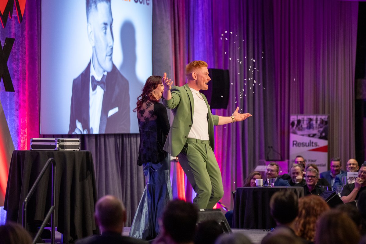 Still buzzing from an epic few days at the 10th Anniversary of #BExSummit! Honoured to perform for the 4th time. Powerhouse speakers, Rocky Mountain views, &amp; a Ginger Ninja recharge at the Nordic spa—what’s not to love? Huge thanks to <a href="/JeffTetz/">Jeff Tetz</a> &amp; the BEx team! #Grateful #Magic