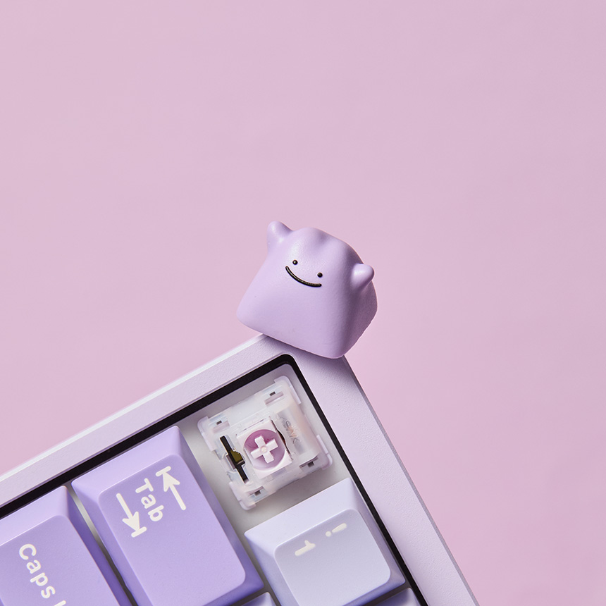 The official Korean Pokémon Store is releasing a Ditto keycap on March 26! It will retail for roughly $30 USD at current exchange rates ⌨