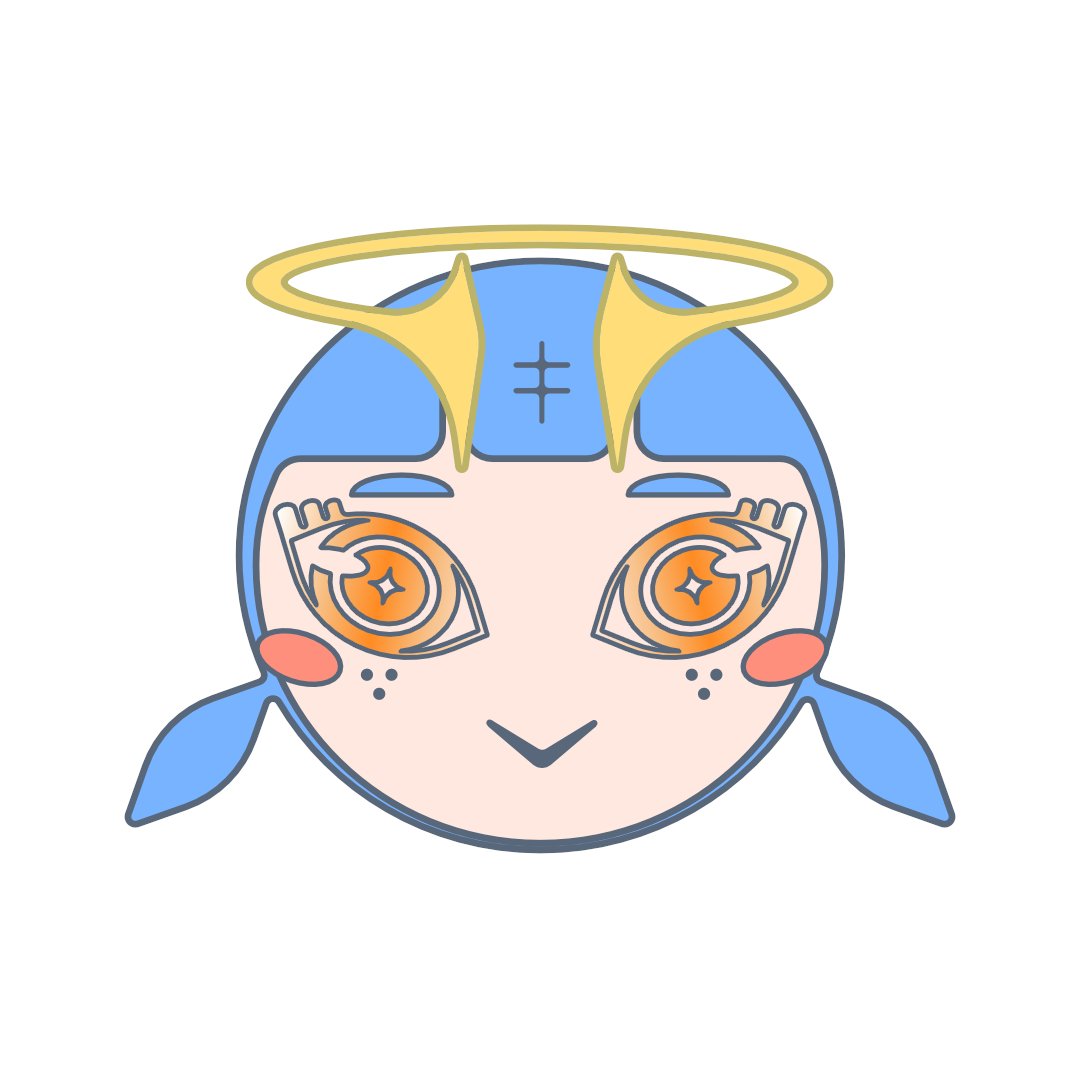 nxmt333's tweet photo. :: 💙SANCTIS + SYLVIS🩷 ::  
// MASCOT DESIGN // 
++ VECTOR ART ++

#Y2K #y2kmascot #Vectorart #mascotdesign #GraphicDesigner #affinitydesigner https://t.co/qTa79n9iQR