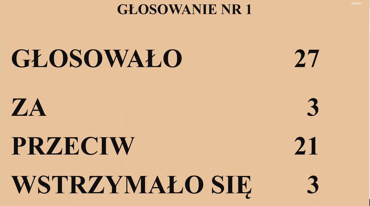 Wniosek o odrzucenie w całości skandalicznego projektu ustawy o zmianie ustawy – Prawo łowieckie (druk 828) został odrzucony. Tylko trzy osoby z Komisji Ochrony Środowiska, Zasobów Naturalnych i Leśnictwa zagłosowały za odrzuceniem. 

Nie takich zmian jak te zapisane w omawianym