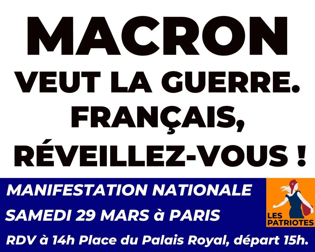 Referent03's tweet photo. Stop BFM, TF1...
N'attendez pas "un sauveur" derrière votre poste Tv, rejoignez la Résistance en rencontrant physiquement des gens qui pensent comme vous. https://t.co/9VhT1v8Yxr
