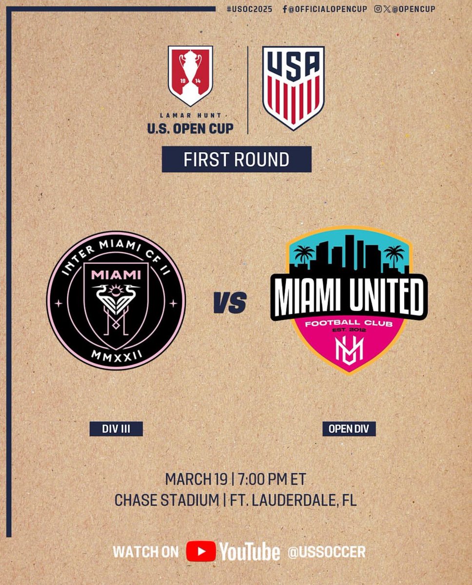 ÉS Hoy !!! Vamos United 🩵🤍🩷
<a href="/opencup/">U.S. Open Cup</a> 

🎥 Livestram ; youtube.com/live/ZVFKZxeYv…