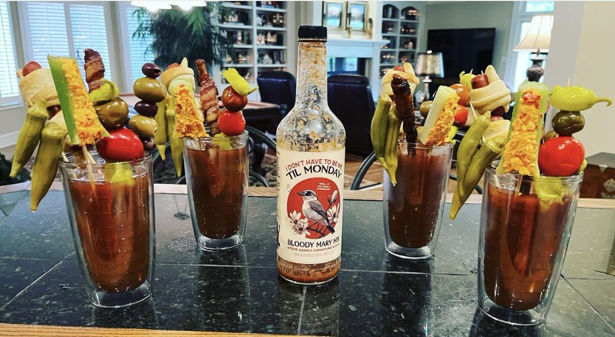 I Don’t Have To Be Me ‘Til Monday (@idhtbmtm) on Twitter photo Call it an early weekend with <a href="/steveazar/">Steve Azar</a> signature I Don’t Have To Be Me ‘Til Monday Bloody Mary mix. And remember to shake shake shake it up 💯 lot of goodness in there 🙌 <a href="/prrofficial/">Pearl River Resort</a> <a href="/southernbevco/">Southern Beverage</a> @mitchelldistributing @clarkspumpnshop Call it an early weekend with <a href="/steveazar/">Steve Azar</a> signature I Don’t Have To Be Me ‘Til Monday Bloody Mary mix. And remember to shake shake shake it up 💯 lot of goodness in there 🙌 <a href="/prrofficial/">Pearl River Resort</a> <a href="/southernbevco/">Southern Beverage</a> @mitchelldistributing @clarkspumpnshop