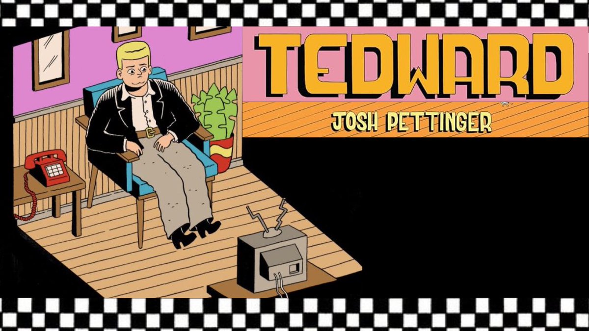 Taylor Talks Comics👨🏻💻 ☕️ (@tmtalkscomics) on Twitter photo OUT TODAY from <a href="/fantagraphics/">Fantagraphics</a>!
Tedward by <a href="/JoshPettinger/">Josh Pettinger</a>
A beautiful hardcover collecting the great indie comics of a lovable loser that constantly finds himself in awkward situations.
It’s absurd! It’s surreal! It’s hilarious!
Check out my video:
youtu.be/dJGEX-4mz7Q?si… OUT TODAY from <a href="/fantagraphics/">Fantagraphics</a>!
Tedward by <a href="/JoshPettinger/">Josh Pettinger</a>
A beautiful hardcover collecting the great indie comics of a lovable loser that constantly finds himself in awkward situations.
It’s absurd! It’s surreal! It’s hilarious!
Check out my video:
youtu.be/dJGEX-4mz7Q?si…
