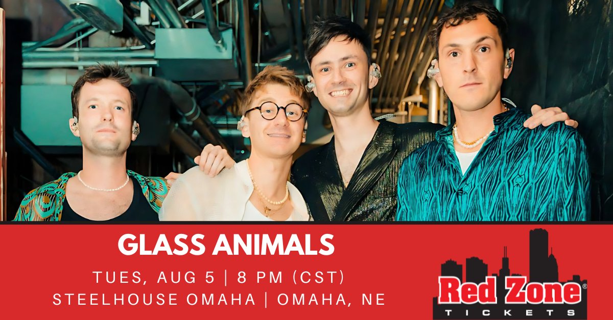 RedZoneTickets's tweet image. 🚨Just Announced🚨 #glassanimals

🎟️: redzonetickets.com/tickets/7044814