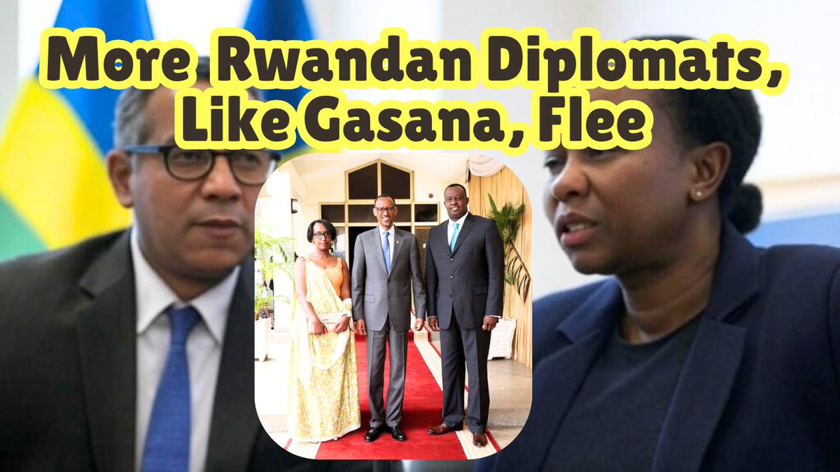ChrisKamoAfrica's tweet photo. Two More Rwandan Diplomats, Like Amb  Gasana, Flee After Kagame Cuts Tie... https://t.co/SfdNS9gQna via @YouTube #gasana #Kagame #Rwanda #Belgium https://t.co/mszHxRv8q4