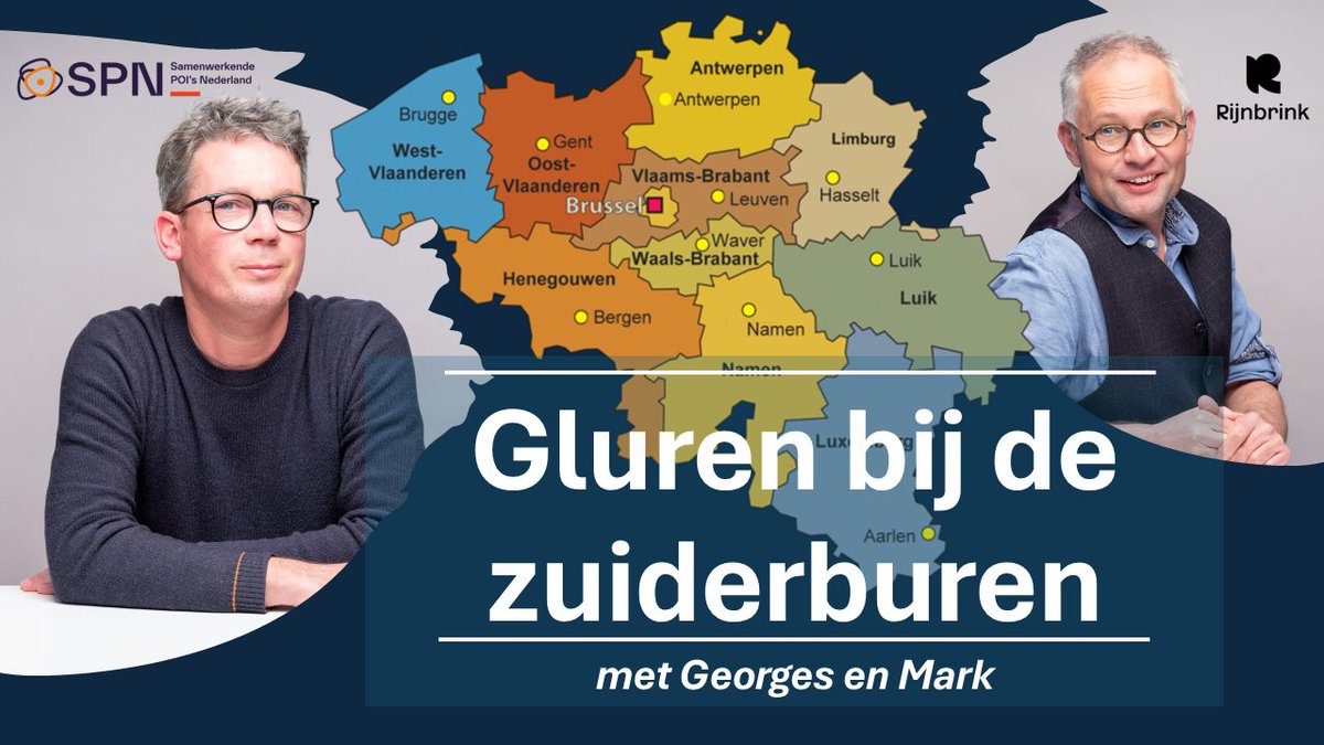 Wij gaan gluren bij onze zuiderburen! Vanaf zondag trek ik met Georges Elissen (SPN) door het vlakke land van Jacques Brel. Wat kunnen we leren van onze Vlaamse en Brusselse vrienden en vriendinnen? Lees hier deel 1, de voorpret: markdeckers.net/2025/03/george…