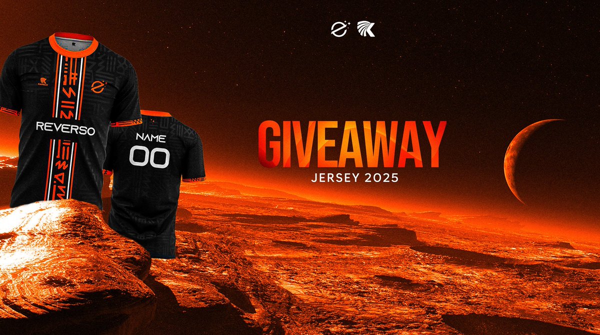 𝐆𝐢𝐯𝐞𝐚𝐰𝐚𝐲 𝐭𝐢𝐦𝐞 ! 🎁

Today we're giving you the chance to win the new 2025 Reverso jersey ! 🧡

To enter :

✅ Follow <a href="/ReversoGaming_/">Ʀeverso Gaming 🪐</a> &amp; <a href="/Kapolifr/">Kapoli.fr</a> 👥
🔁 RT 
💬 Tag 2 friends in comment

Winner will be announced next week 🍀