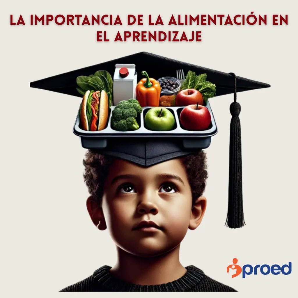 La alimentación es mucho más que energía; es el combustible del cerebro. Descubre en nuestro blog cómo una buena alimentación puede transformar el aprendizaje y el bienestar. 
📖 Lee más aquí 👉 proeducacion.org.mx/importancia-de…