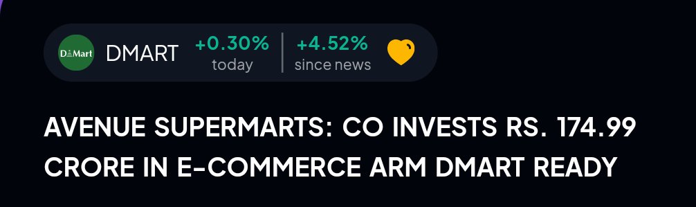 MRPTrader7's tweet photo. New E-commerce "#DmartReady" can affect the #zomato , #swiggy & #zepto in dmart areas. https://t.co/6EnpJNMm70
