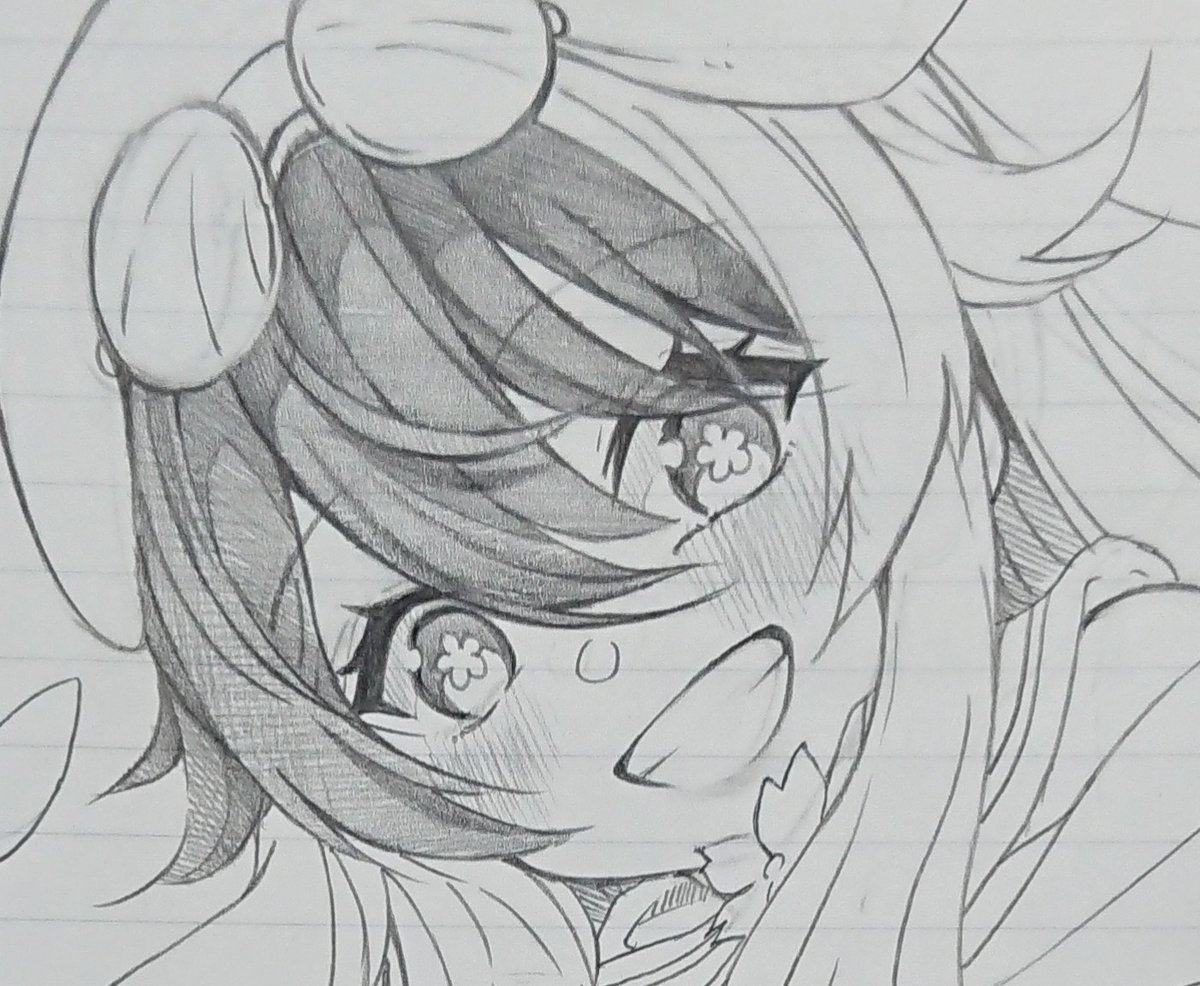途中だけど何だこのお顔!はい可愛い!自画自賛!! 
