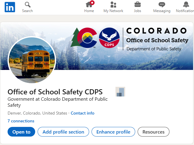 COSchoolSafetyCenter tweet media
