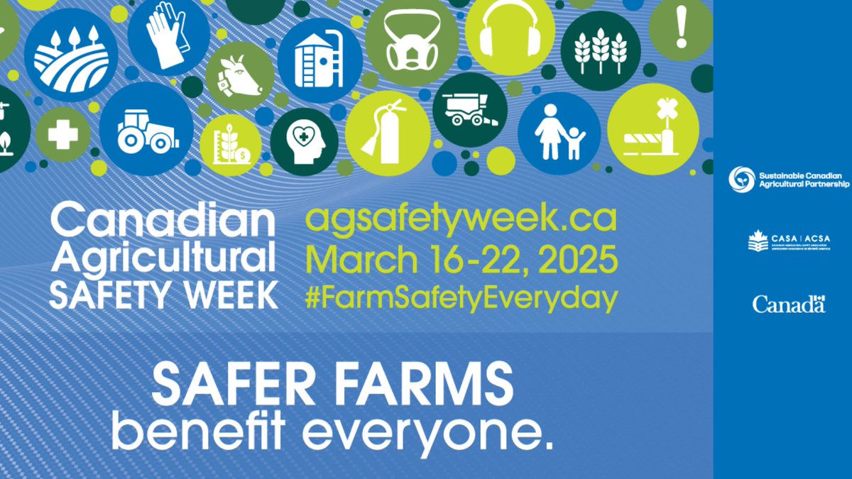🚜🌾 It's Canadian Agricultural Safety Week! 🌾🚜

Let's keep our #TayTownship community safe on the roads! Here are some tips when sharing the road with farm equipment:

✅ Slow Down ✅ Keep Your Distance ✅ Pass with Caution ✅ Be Patient ✅ Watch for Signals