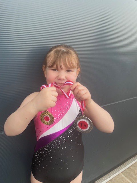 WoodheadPrimary's tweet photo. Well done to this girl, earning a silver medal for her age group in gymnastics! We are so proud of you! https://t.co/EypUTkqkB5