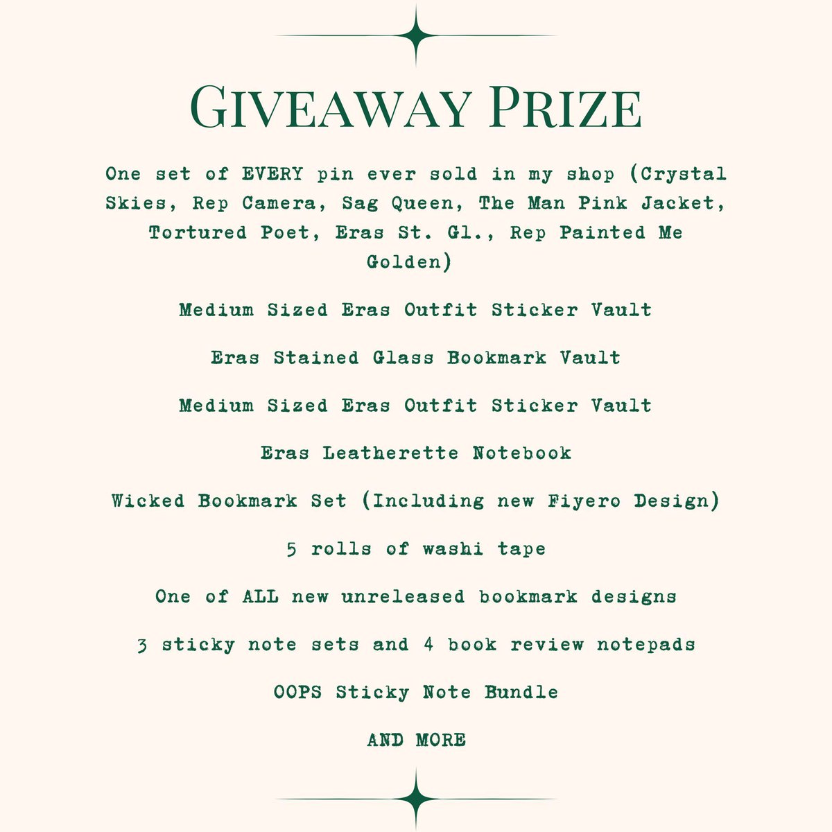 Willow_Reads's tweet photo. ✨ Giveaway✨ 

What better to celebrate 3 years in business than by a huge giveaway? Prize detailed below!

Ends March 31st

Follow, Like, RT

INTL

Comment your fav product I've ever released in my shop!

For bonus entry, SEPARATELY comment something new you want in my shop! https://t.co/LiUdIrexXf