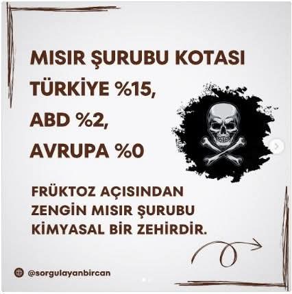 MARKETLERDEN ALDIĞINIZ ŞEKER BİLE 
hastalıklar, virüsler, bakteriler, parazitler, mantar, küf, maya ve büyüyen her şey için roket yakıtıdır..,Butun tatlılarda var malesef,,,