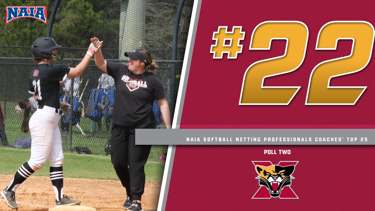 .<a href="/SXUsoftball/">SXU Softball</a> climbs into the NAIA Softball Top 25 Coaches Poll, checking in at No. 2️⃣2️⃣! #GoCougs🐾🥎 #WeAreSXU

naia.org/sports/sball/2…