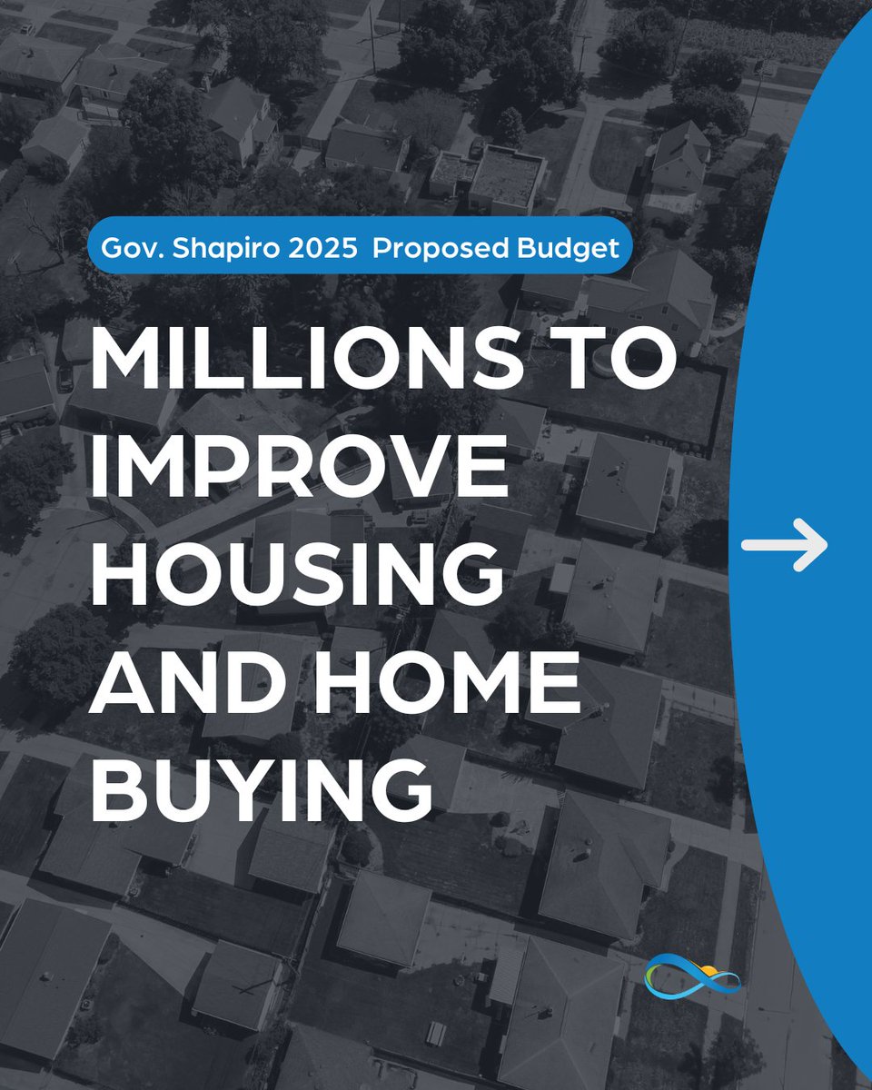 InfiniteErie's tweet image. One of our top priorities in 2025 is fighting the housing crisis in Erie. See how Pennsylvania is stepping up to the challenge at the state level with Governor Shapiros proposed #PABudget.
Learn more here ➡️ pa.gov/governor/gover…