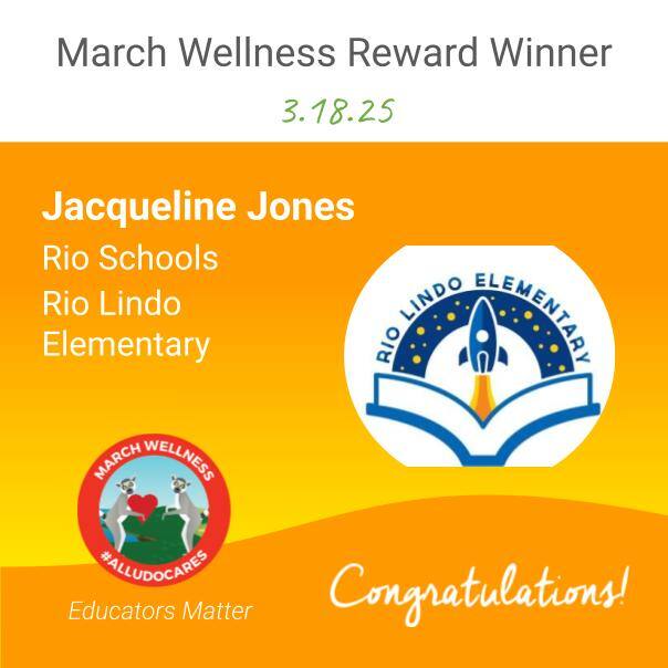 🎉 Congratulations, Jacqueline from <a href="/RioSDLive/">RioSchools</a>! 🎉

You are a #MarchWellness Educator Gift Giveaway WINNER! 🏆

Thank you for being an incredible educator and for everything you do every day! 💙👏 #Gratitude #EducatorAppreciation