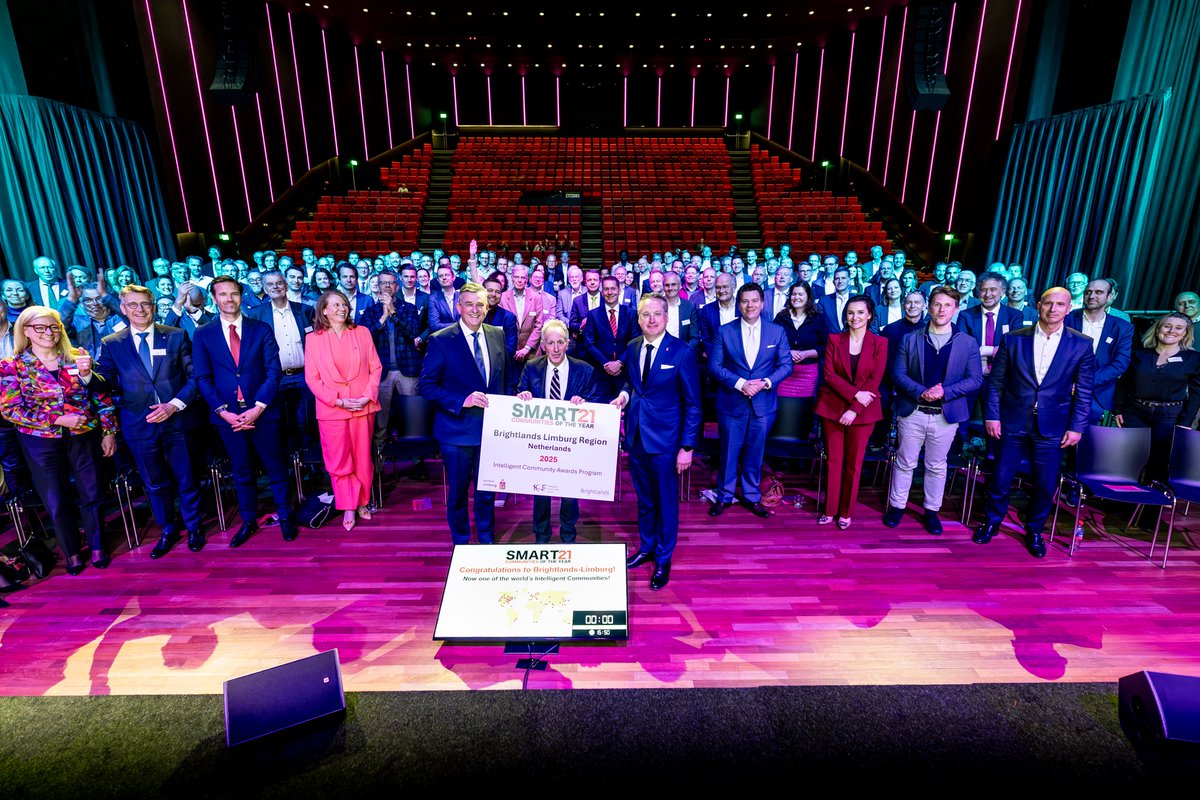 Limburg behoort officieel tot de meest innovatieve regio’s ter wereld! Onze regio mag zich met de benoeming van het Intelligent Community Forum een van de ‘Smart21’ noemen en is hiermee genomineerd voor de titel ‘The Intelligent Community of the Year’. bit.ly/42b7Tcd