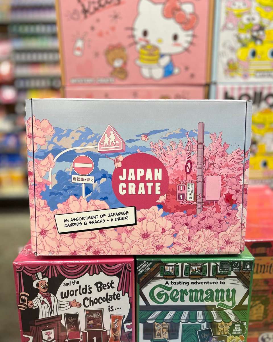 officialfye's tweet photo. Two new crates have entered the villa 🌸🐍

Featured: Japan Crate Cherry Blossom &amp; Year of the Snake

#JapanCrate #SnackCrate #CherryBlossom https://t.co/FiN8kQZiuy