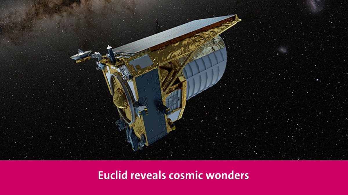 UNIGE_en (@unige_en) on Twitter photo The Euclid mission has delivered its first batch of data!🛰️ The <a href="/esa/">European Space Agency</a> space telescope has already facilitated the observation of millions of galaxies.
The UNIGE <a href="/sciences_unige/">Faculty of Science | UNIGE</a> is playing a key role in the mission’s scientific exploration.
More info👉ow.ly/1qRL50VkRsC The Euclid mission has delivered its first batch of data!🛰️ The <a href="/esa/">European Space Agency</a> space telescope has already facilitated the observation of millions of galaxies.
The UNIGE <a href="/sciences_unige/">Faculty of Science | UNIGE</a> is playing a key role in the mission’s scientific exploration.
More info👉ow.ly/1qRL50VkRsC