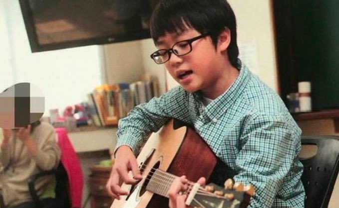 here's a little throwback from the archives. 😆 meet 10-year old matteo!