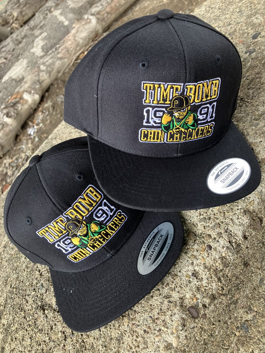 New Limited Edition Timebomb Chin-Checkers SnapBacks available at Timebombshop.com 💥💥💥