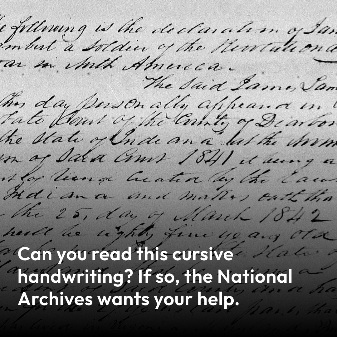 SmithsonianMag's tweet image. The National Archives is brimming with historical documents written in cursive, including some that date back more than 200 years. And, every year, the Archives digitizes tens of millions of records.
Why isn't AI always an option? bit.ly/3XZXmhu
📸: National Archives