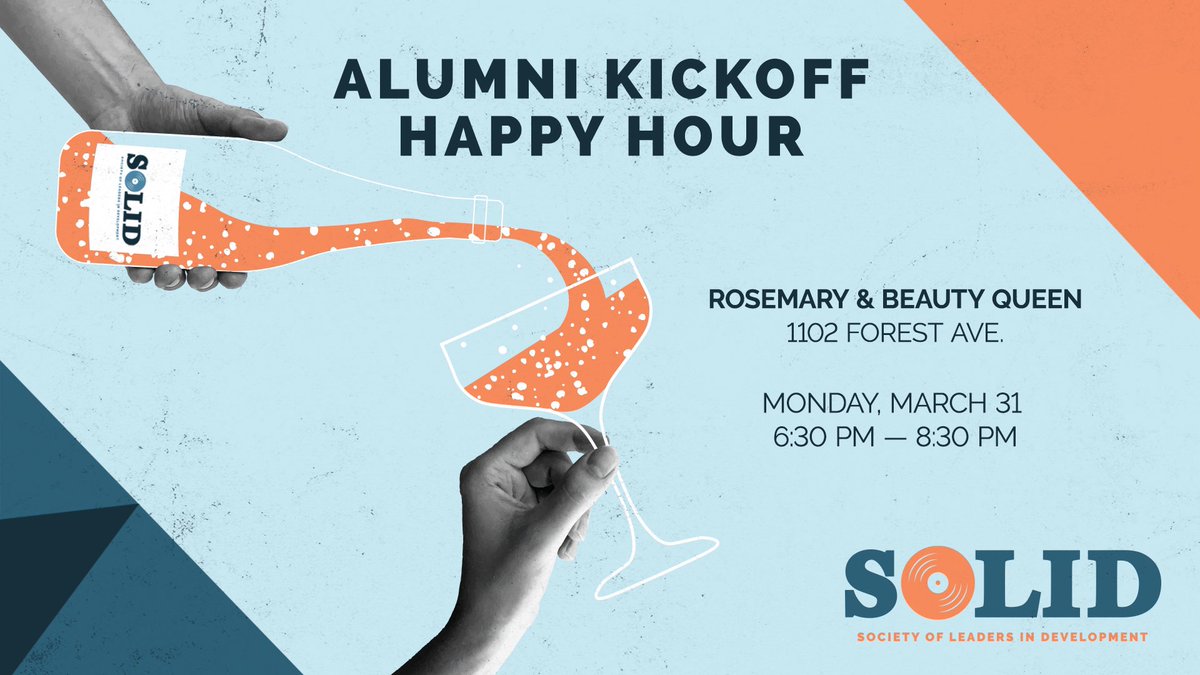 SOLID Nashville (@solidnashville) on Twitter photo Alumni, come join us for our first official alumni event of 2025! 🥂We’re excited to see you at <a href="/RBQNashville/">Rosemary BeautyQueen</a> on Monday, March 31st at 6:30pm for a chance to catch up with old friends and meet the new alumni board! Come early to get a drink on us. Alumni, come join us for our first official alumni event of 2025! 🥂We’re excited to see you at <a href="/RBQNashville/">Rosemary BeautyQueen</a> on Monday, March 31st at 6:30pm for a chance to catch up with old friends and meet the new alumni board! Come early to get a drink on us.