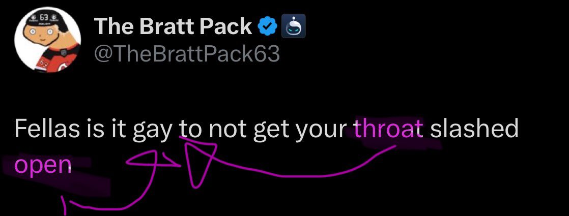 quackolisher's tweet photo. @TheBrattPack63 @matt_NJD Here is a one by one analysis. You have “throat” and “open” in the same sentence. Surely a symptom of homosexuality. https://t.co/f8LdtbyiD2