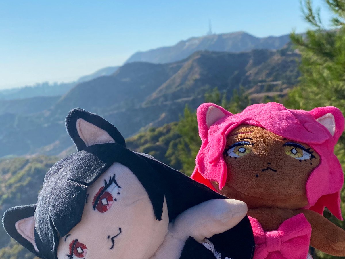 下書きにあった去年🇺🇸LA行った時の写真 ハリウッドサインとcatsby 
眩しくて画面確認できてなくて上手く撮れてなかった