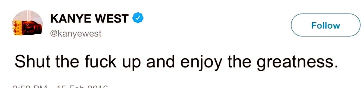 PARODY YE tweet media