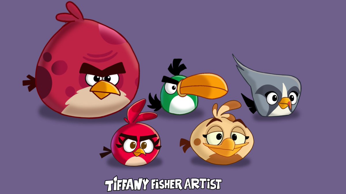 TiffanyFisherYT's tweet photo. Happy belated 12th anniversary #AngryBirdsToons!
Just sharing designs of some birds and pigs I did for #AngryBirdsComicsToons!
#TiffanyFisherArtist #AngryBirds #AngryBirdsFanArt #AngryBirdsFART #characterdesigns #Tiffanimation #animation #fanmade https://t.co/Zjj8MbwyMf
