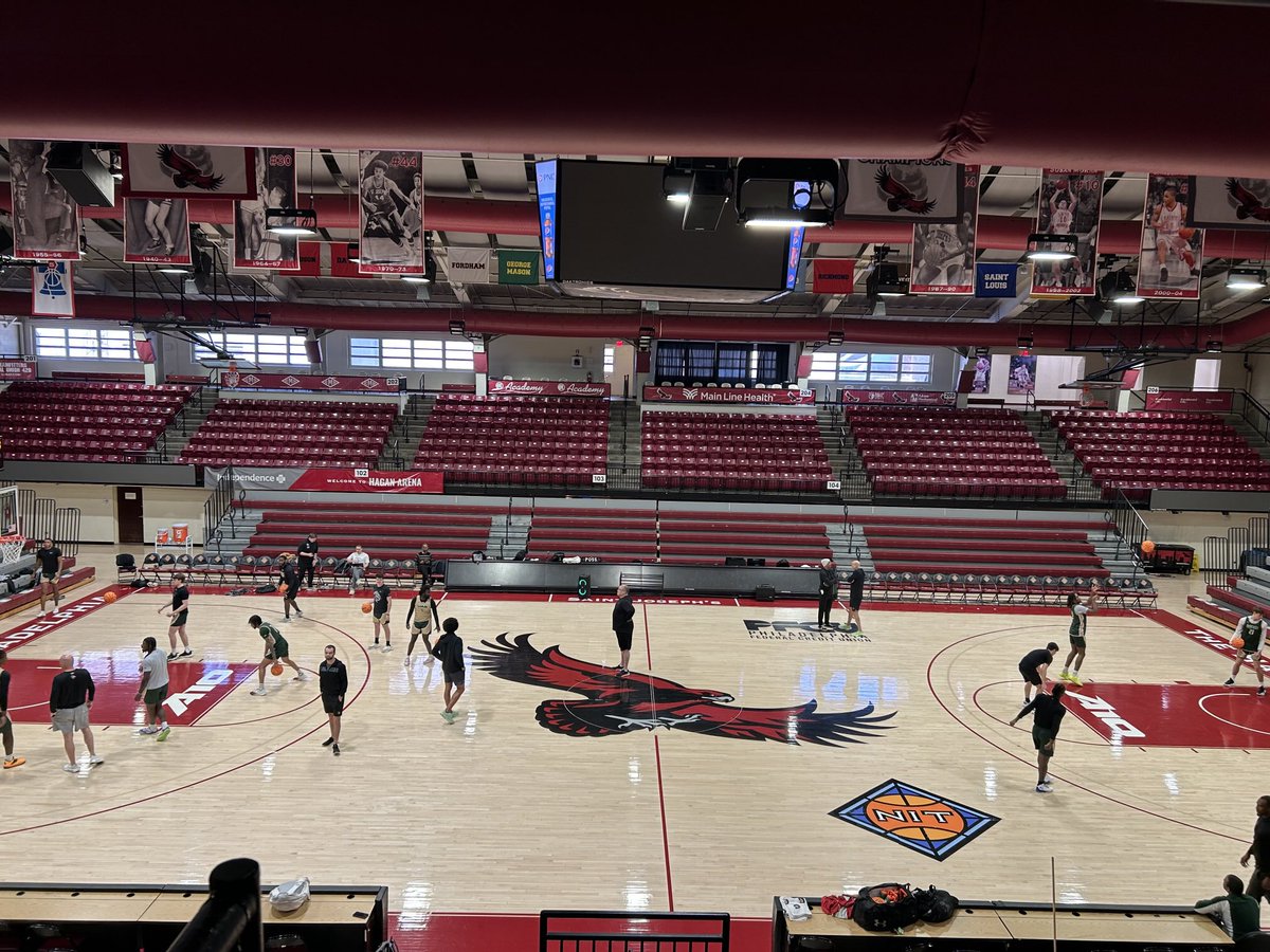 Getting ready for the NIT 1st Round in Philly…tune in for ⁦<a href="/UAB_MBB/">UAB Men's Basketball</a>⁩ and St. Joe’s from Hagan Arena on 100.5 FM JOX2.  Tip time is 6 PM central.
