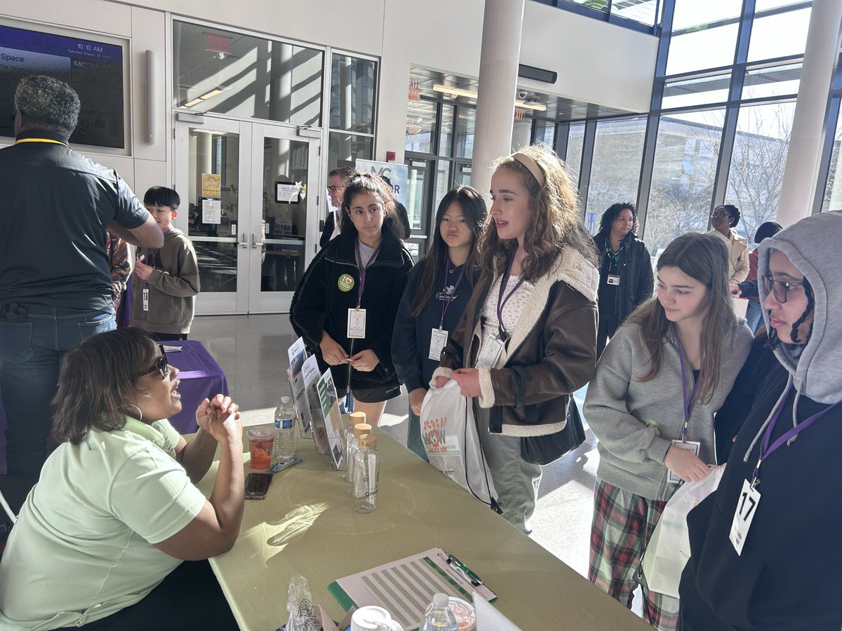 MCGreenBank's tweet photo. Yesterday, Lucy and Myra represented us at the Worlds of Work (WoW) event where they connected with students to share insights on green careers, what we do, and the impact of sustainable finance in our community. 🌱💡
#WorldsOfWork #Sustainability #GreenCareers https://t.co/VzwrVswadS