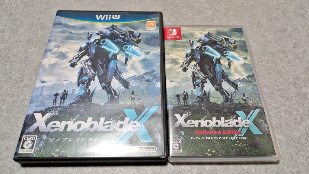 ゼノブレイドクロスDE、早速購入しました！ Wii U版から10年。改良され