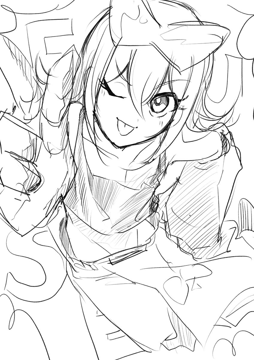 セルヴィスちゃん 落書き 